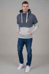 Jedd Navy Mix Hoodie